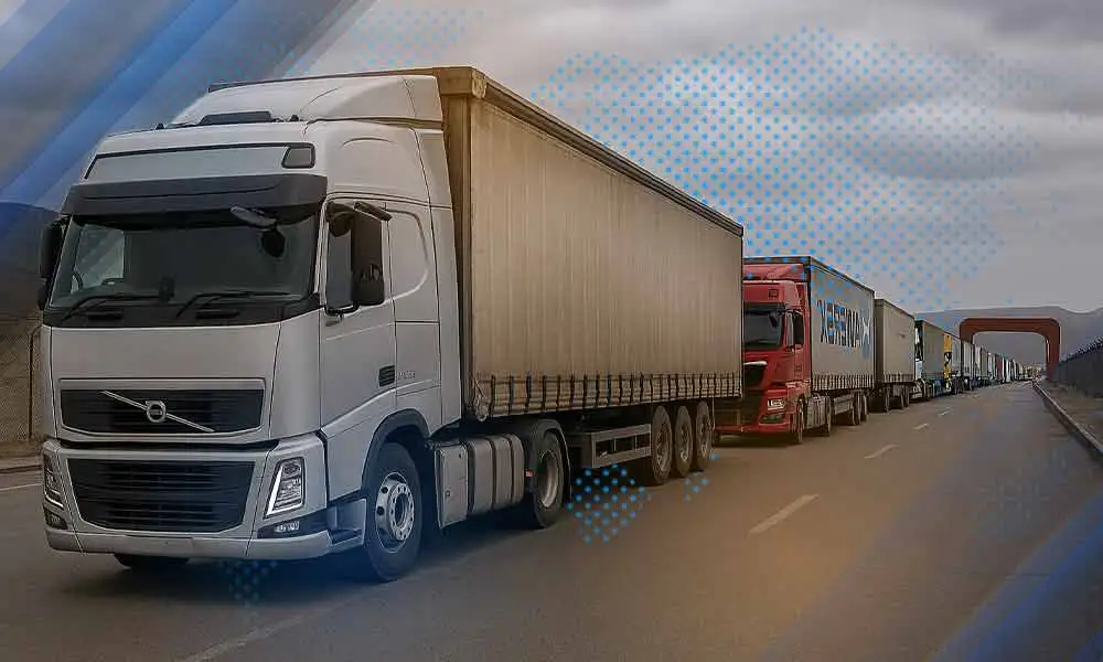 واردات و ترخیص 4000 کامیون وارداتی از مرز ترکیه